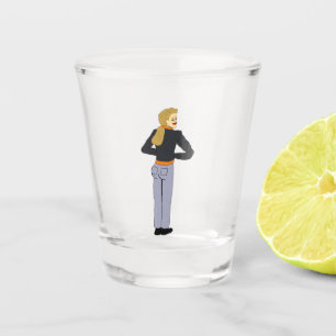 girl shot glass