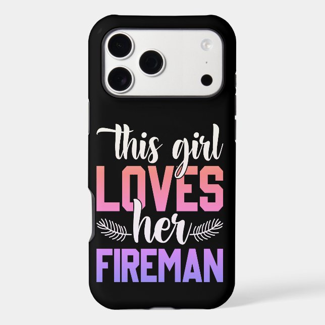 Girl shows love for her firefighter partner (Back)