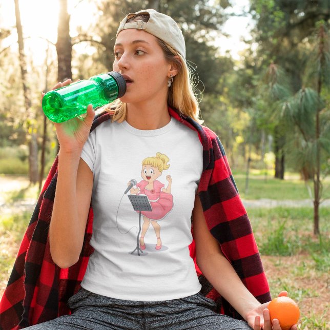 Girl Singing T-Shirt (Creator Uploaded)