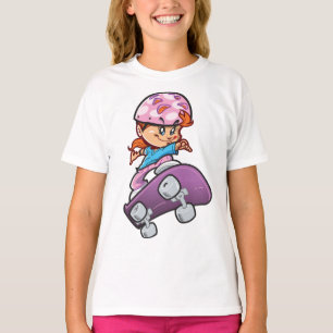 Girl Skateboarder T-Shirt