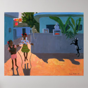 Girl Skipping 1995 Poster