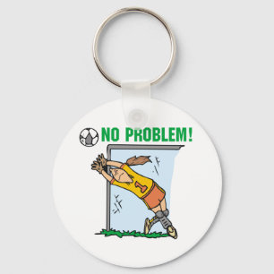 Girl Soccer Goalie Tshirts and Gifts Key Ring