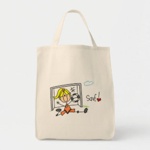 Girl Soccer Goalie Tshirts and Gifts Tote Bag
