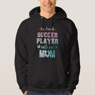 Girl Soccer Player s Team Cleats Mum Goalie Captai Hoodie