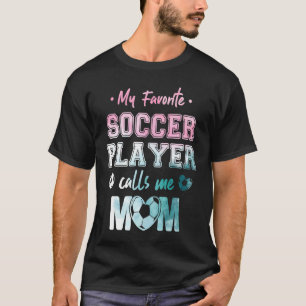 Girl Soccer Player s Team Cleats Mum Goalie Captai T-Shirt