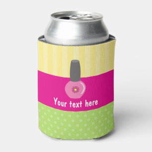 Girl Spa Birthday Party Guest Favour Can Cooler