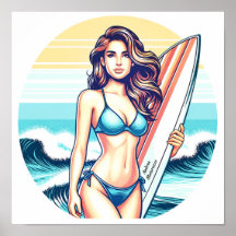 Girl Sport & Surfing