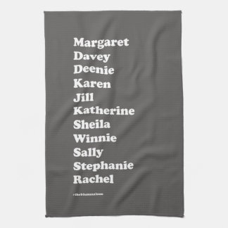Girl Squad Tea Towel (Grey)
