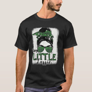 Girl St Patricks Day Sassy Little Lassie Cute Wome T-Shirt