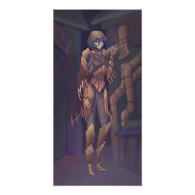 Girl Steampunk anime Poster (Front)
