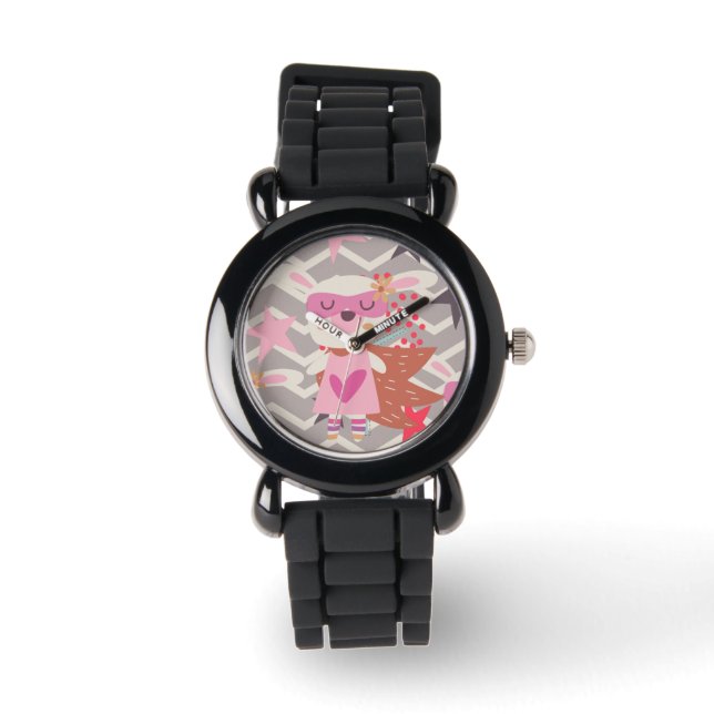 Girl Superhero Bunny Watch (Front)