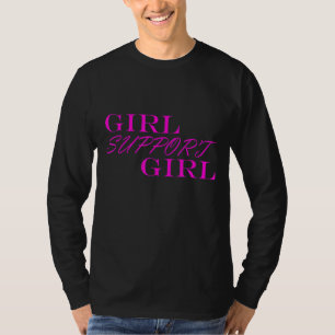Girl Support Girl International Women's Day Valent T-Shirt