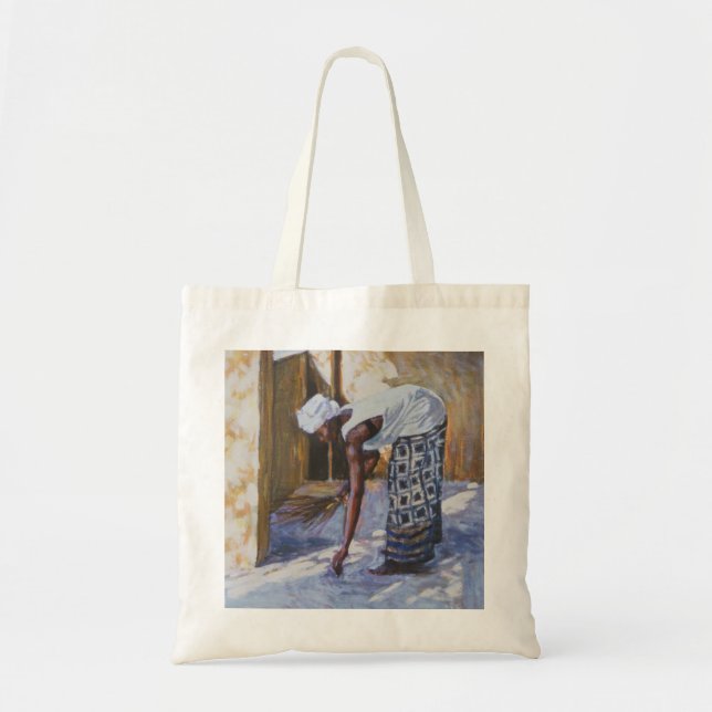 Girl Sweeping II 2002 Tote Bag (Front)