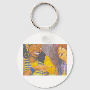 Girl Talk Key Ring