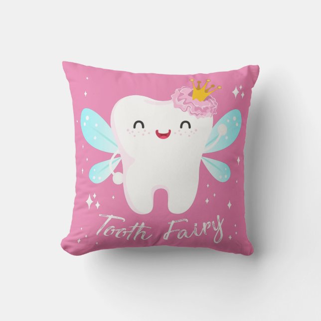 girl tooth fairy cushion (Front)