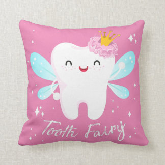 girl tooth fairy cushion
