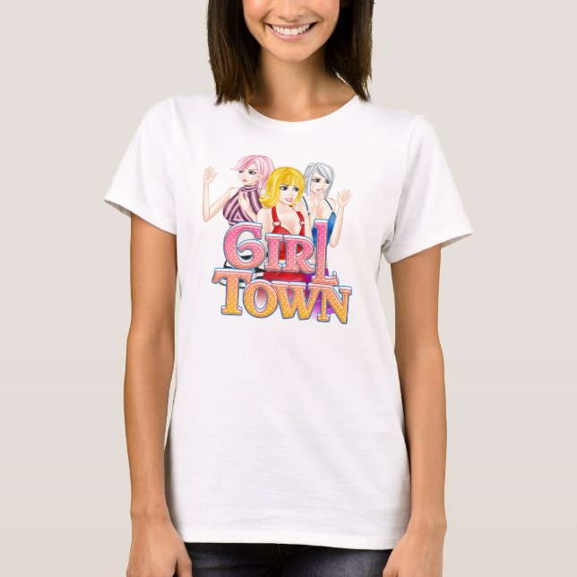Girl Town Tee (Front)