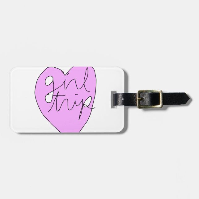 Girl Trip Apparel & Accessories Luggage Tag (Front Horizontal)