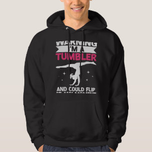 Girl Tumbling Gear Gymnast Gymnastics Tumbler 10 Hoodie