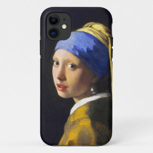 Girl w Pearl Earring ~ Vermeer iPhone 11 Case