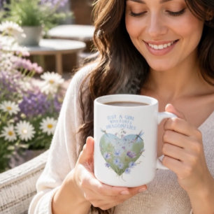 Girl Who Loves Dragonflies Mug
