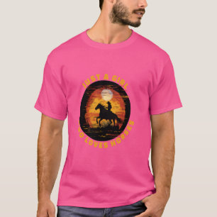 Girl Who Loves Horses Funny Women's Equestrian Hor T-Shirt