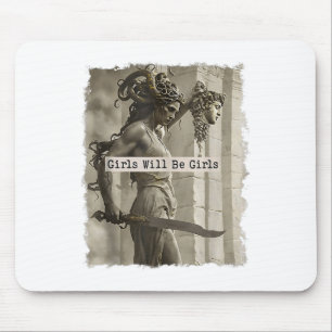 Girl Will Be Girls Medusa Tank Top_1 Mouse Mat