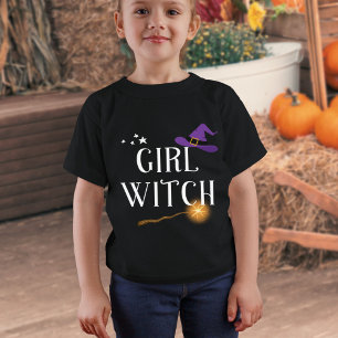 Girl Witch - Family Matching Halloween T-Shirt