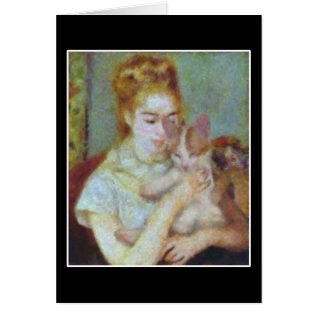 Girl with a Cat (Front)