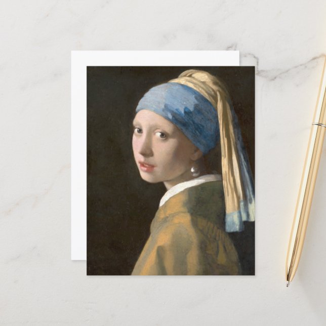 Girl with a Pearl Earring (Front/Back In Situ)