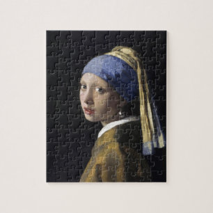 Girl with a Pearl Earring by Johannes Vermeer Jigsaw Puzzle
