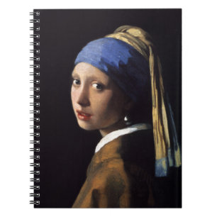 Girl With A Pearl Earring by Johannes Vermeer Notebook