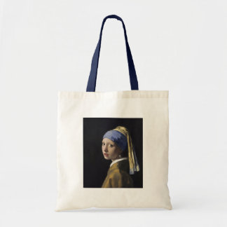 Girl with a Pearl Earring by Johannes Vermeer Tote Bag