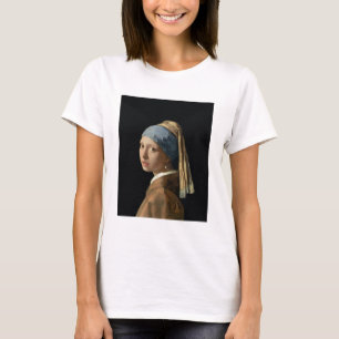 Girl with a Pearl Earring, c.1665-6 (oil on canvas T-Shirt
