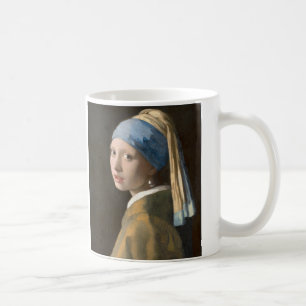 Girl with a Pearl Earring Coffee Mug