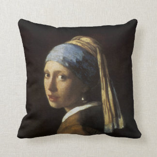 Girl with a Pearl Earring Cushion