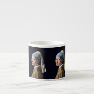 Girl with a Pearl Earring Espresso Cup