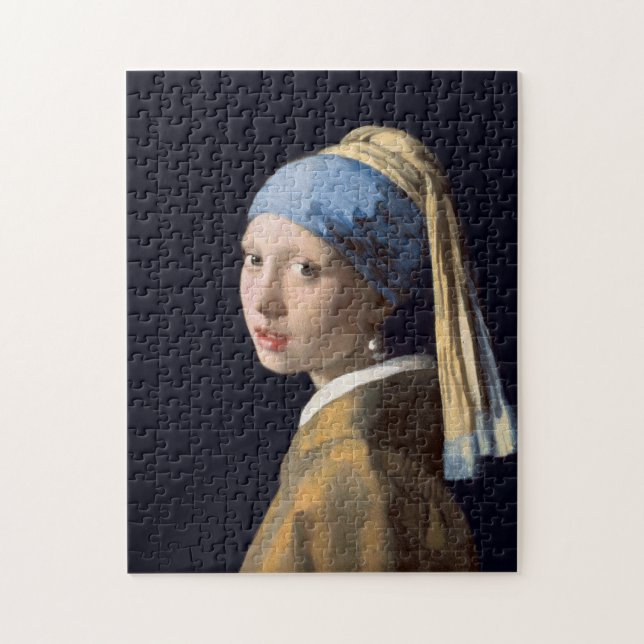Girl with a Pearl Earring Jigsaw Puzzle (Vertical)