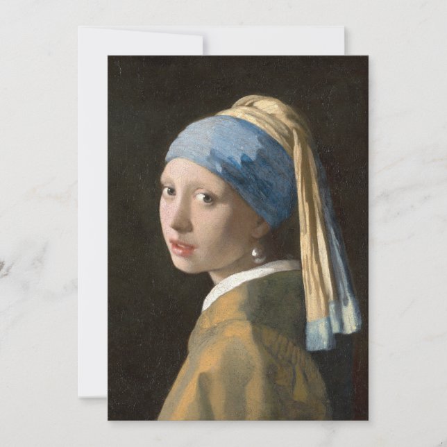 Girl with a Pearl Earring | Johannes Vermeer (Front)