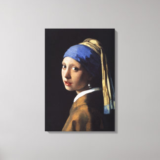 Girl with a Pearl Earring - Johannes Vermeer Canvas Print