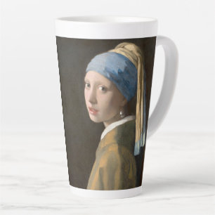 Girl with a Pearl Earring Latte Mug