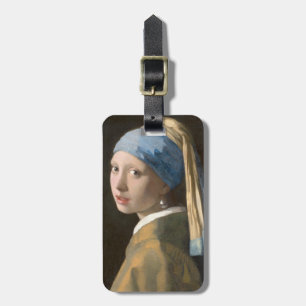 Girl with a Pearl Earring Luggage Tag