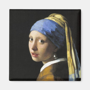 Girl With a Pearl Earring Magnet