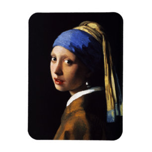 Girl with a Pearl Earring Magnet