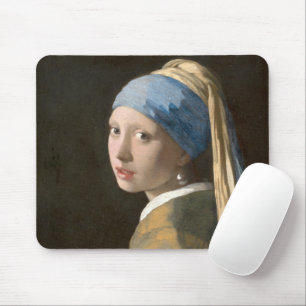 Girl with a pearl earring mouse mat