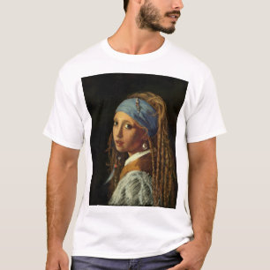 Girl with a pearl earring parody T-Shirt