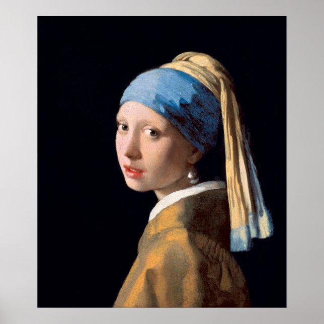 Girl with a Pearl Earring Poster (Front)