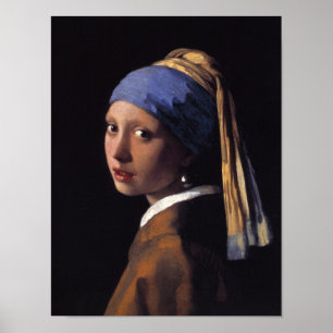 Girl with a Pearl Earring Poster