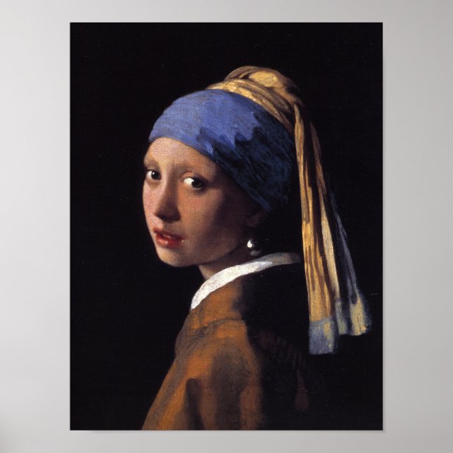 Girl with a Pearl Earring Poster (Front)
