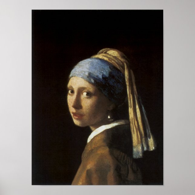Girl with a Pearl Earring Poster (Front)